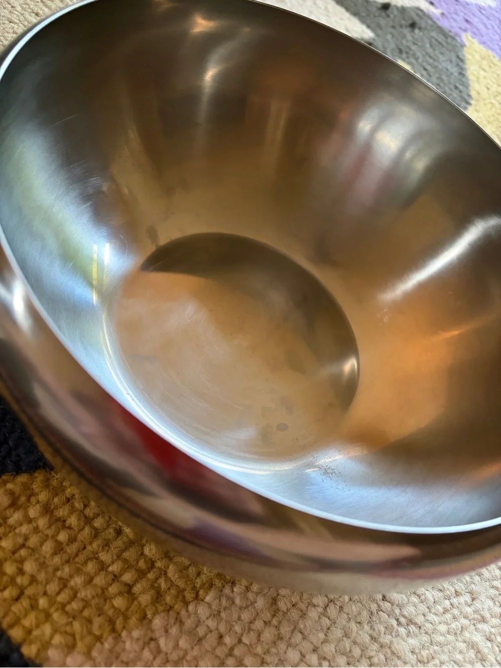 Vintage rare Alessi Italia Inox 18/10 stainless steel bowl. Designer. Gorgeous - Picture 7 of 11